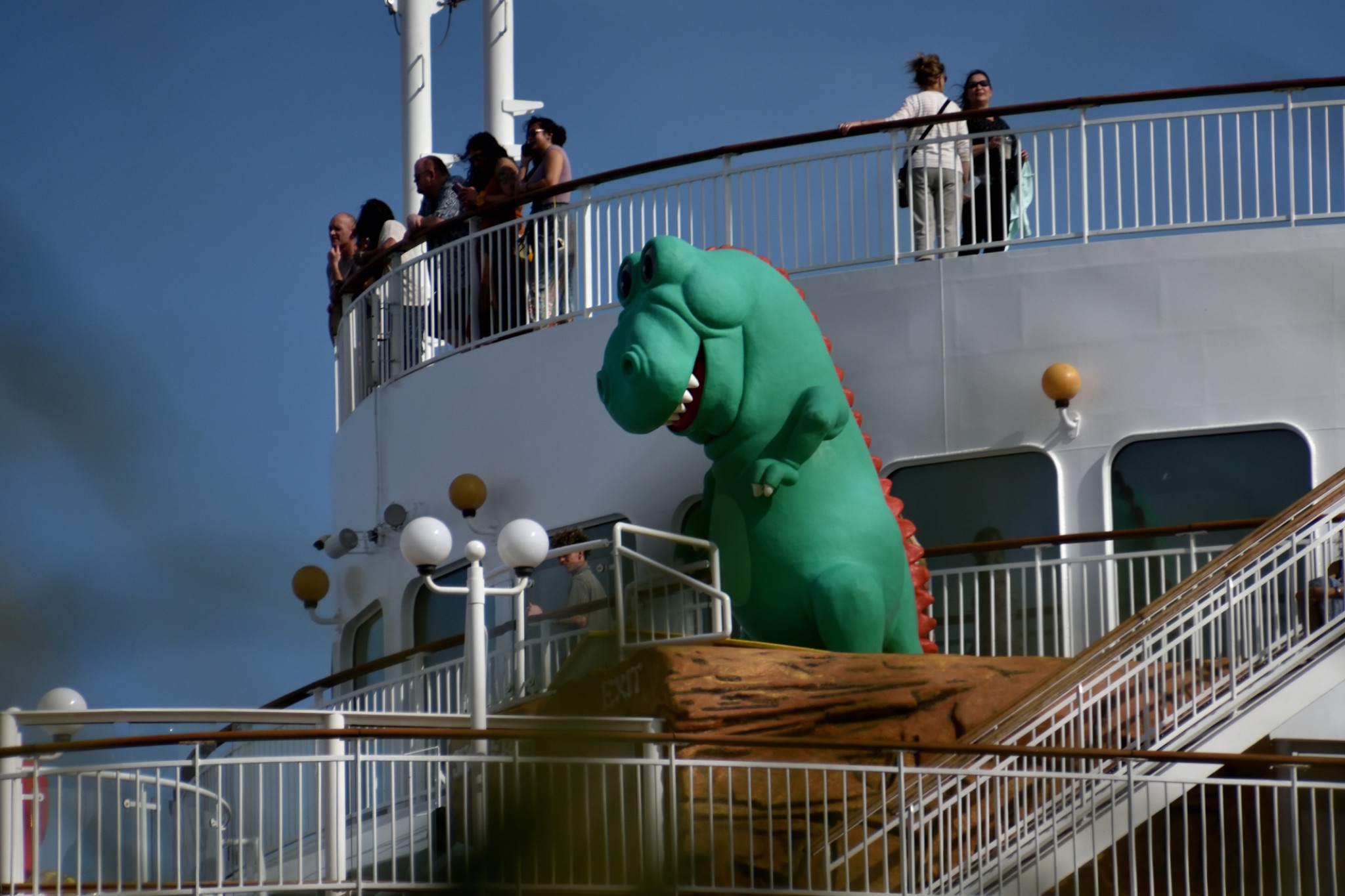 Norwegian Dawn Cruise Ship Leaving Port - Tampa, Fl