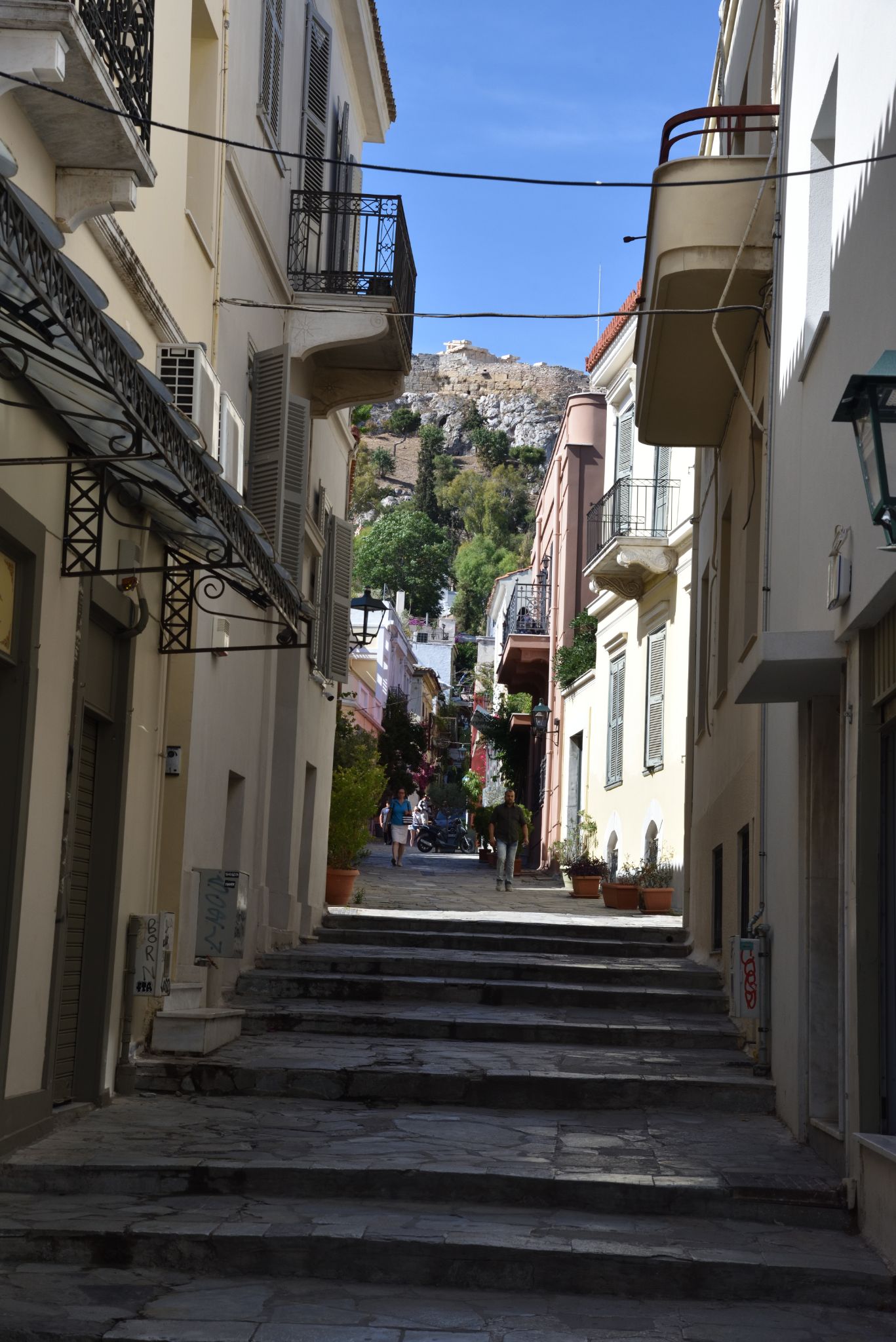Plaka area of Greece