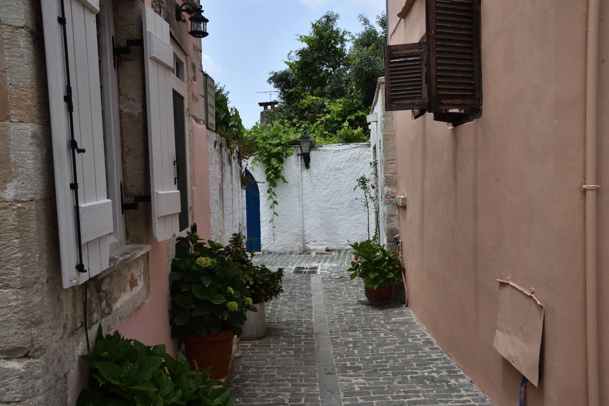 Chania Greece streets