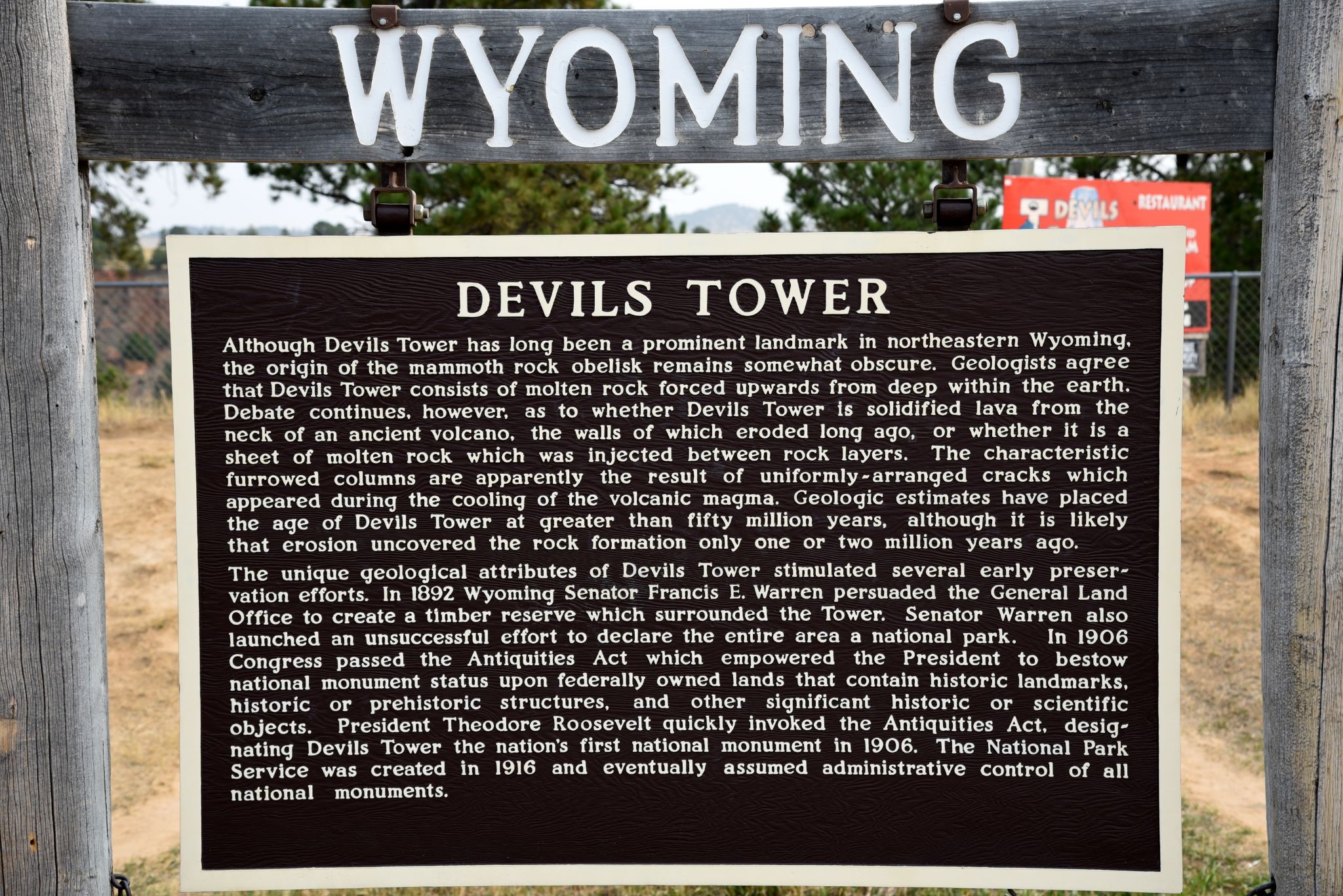 Devils Tower Wyoming